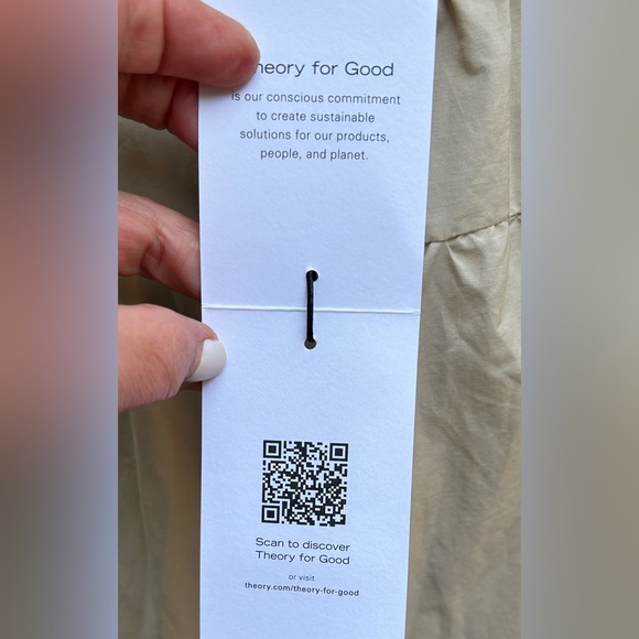 NWT - Theory halter maxi dress-size L - Picture 4 of 10